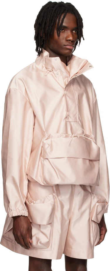 Ветровка Simone Rocha Simone Rocha Drawstring Cargo Flap Pocket Jacket Розово | 6117 1221, 4