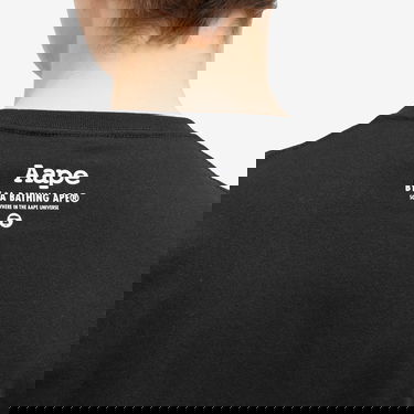 Тениска AAPE by A Bathing Ape AAPE College Union T-Shirt, Size Large Черно | AAPTEM1561XXNBKX, 5
