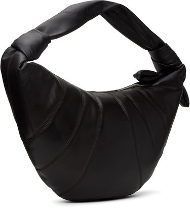 Дамска чанта LEMAIRE Fortune Croissant Shoulder Bag Черно | BG0071 LL095, 2