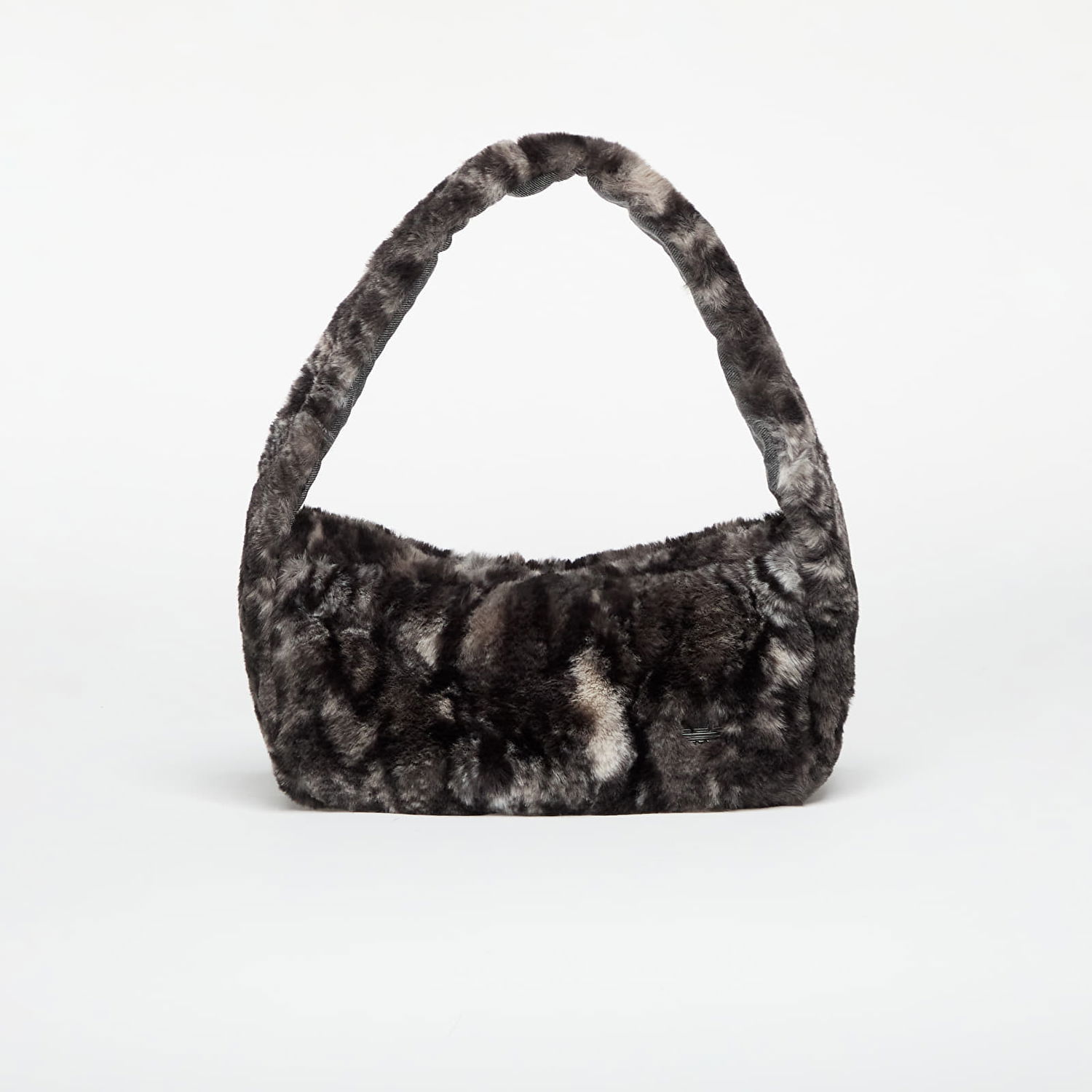 Чанта през рамо adidas Originals Small Faux Fur Shoulder Bag Сиво | JY2569, 0