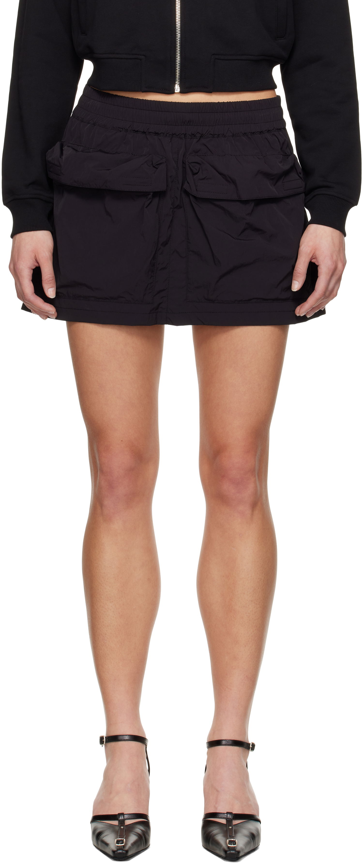 Пола Diesel Diesel O-Cean Miniskirt Черно | A16818 0AKAD, 0