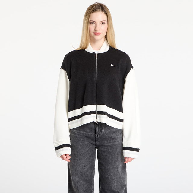 Sportswear Full-Zip Knit Varsity Cardigan