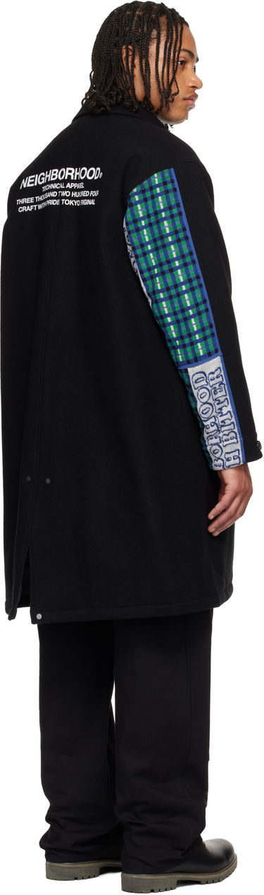 Палта Neighborhood Wool Mod Coat Черно | 252ZANH-JKM03, 2