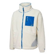 Roaringwild Crossover Sherpa Fleece Jacket with Zipper Pocket