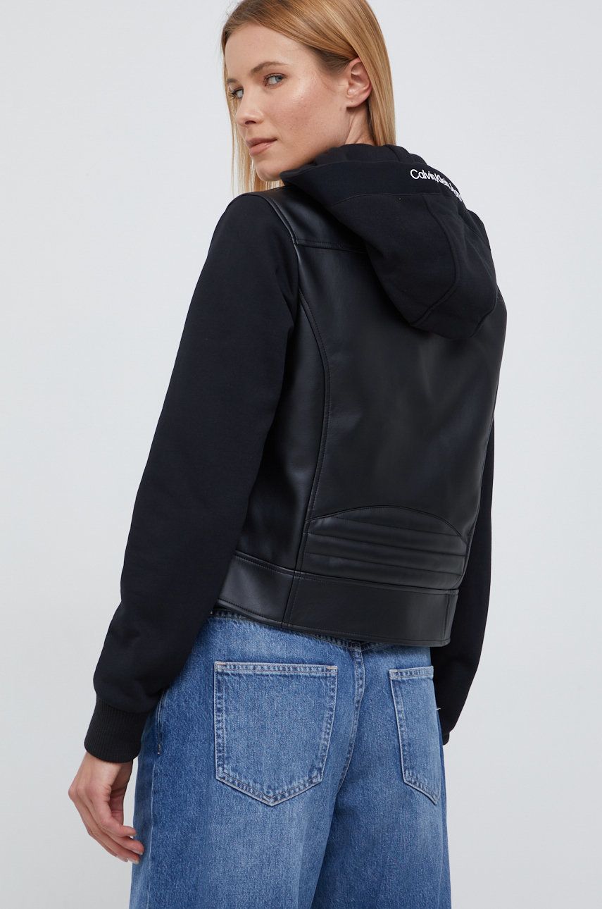 Яке CALVIN KLEIN Ramoneska Jacket Черно | J20J218957.9BYY, 1
