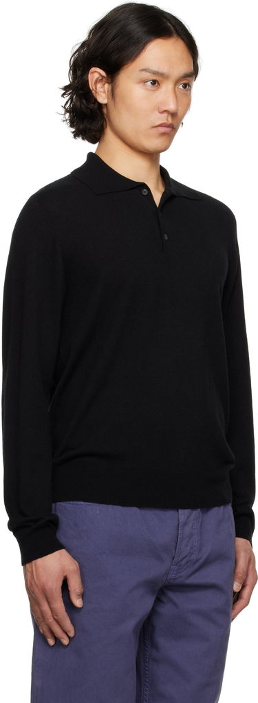 Пуловер The Row The Row Judi Knit Polo Черно | 918-Y751, 1