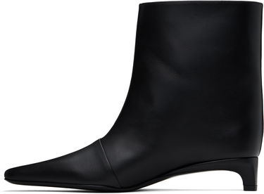 Грижа за обувките Loulou de Saison Loulou de Saison Leather Ankle Boots Черно | CELINE, 2