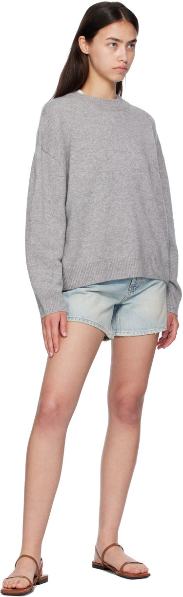 Пуловер Anine Bing Lee Crew Sweater Сиво | A-09-10662-MHG1, 3