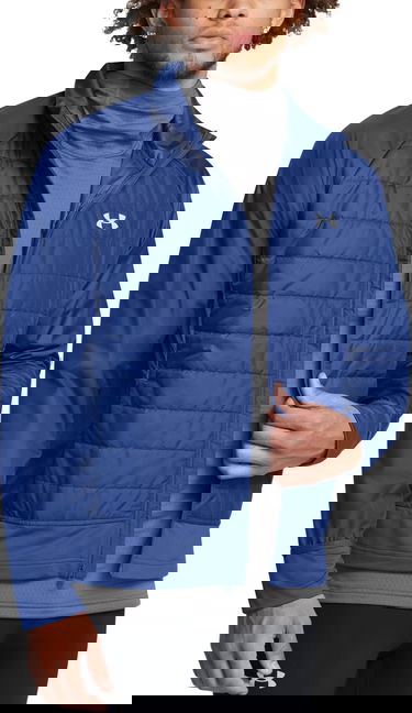 Пухо яке Under Armour Insulated Running Jacket Синьо | 1380868-432, 0