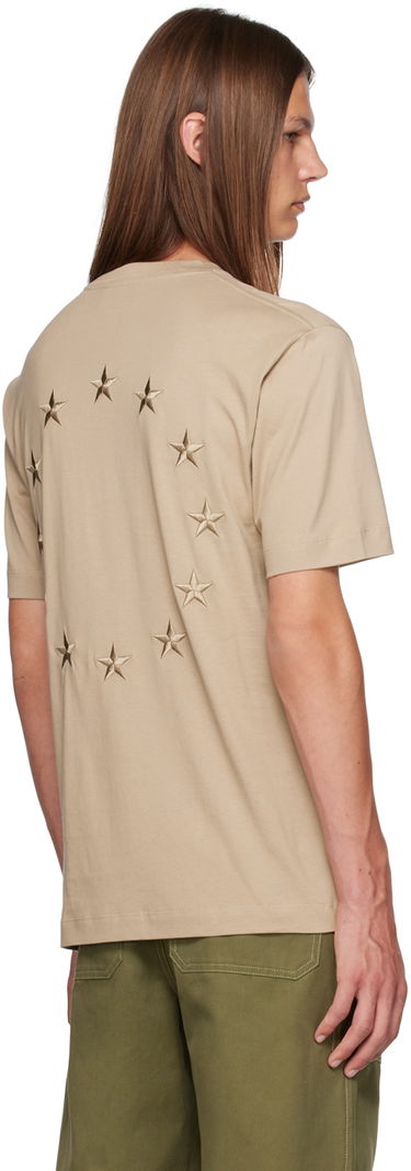 Тениска Études Études Wonder Europa T-Shirt Бежово | H23MM106A00762, 2