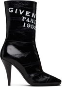 Givenchy Sliced Square 'GIVENCHY' Tape Boots