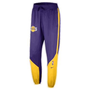 Спортни панталони Nike Los Angeles Lakers Showtime Sweatpants Лилаво | FQ3236-504, 2