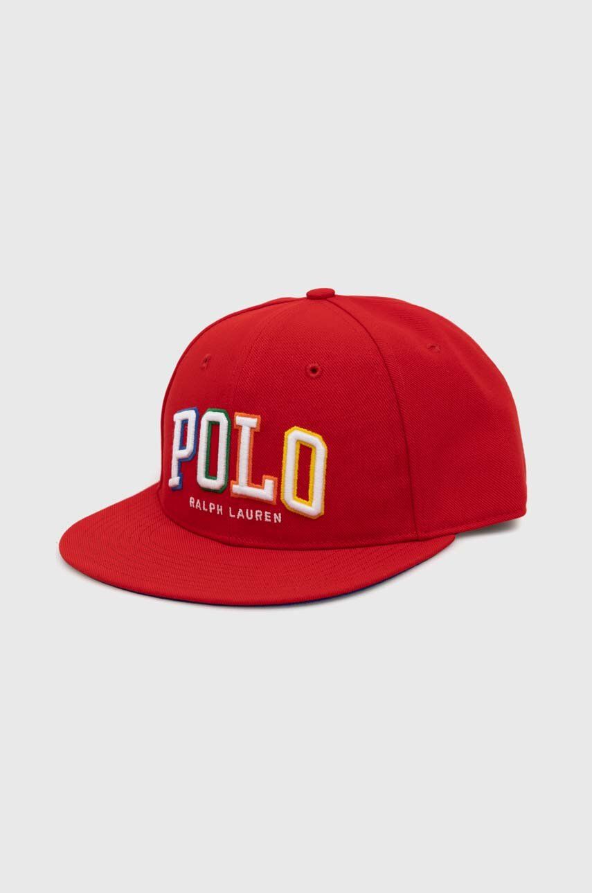 Шапка с козирка Polo by Ralph Lauren Flat Bill-Cap Червено | 710900284, 0