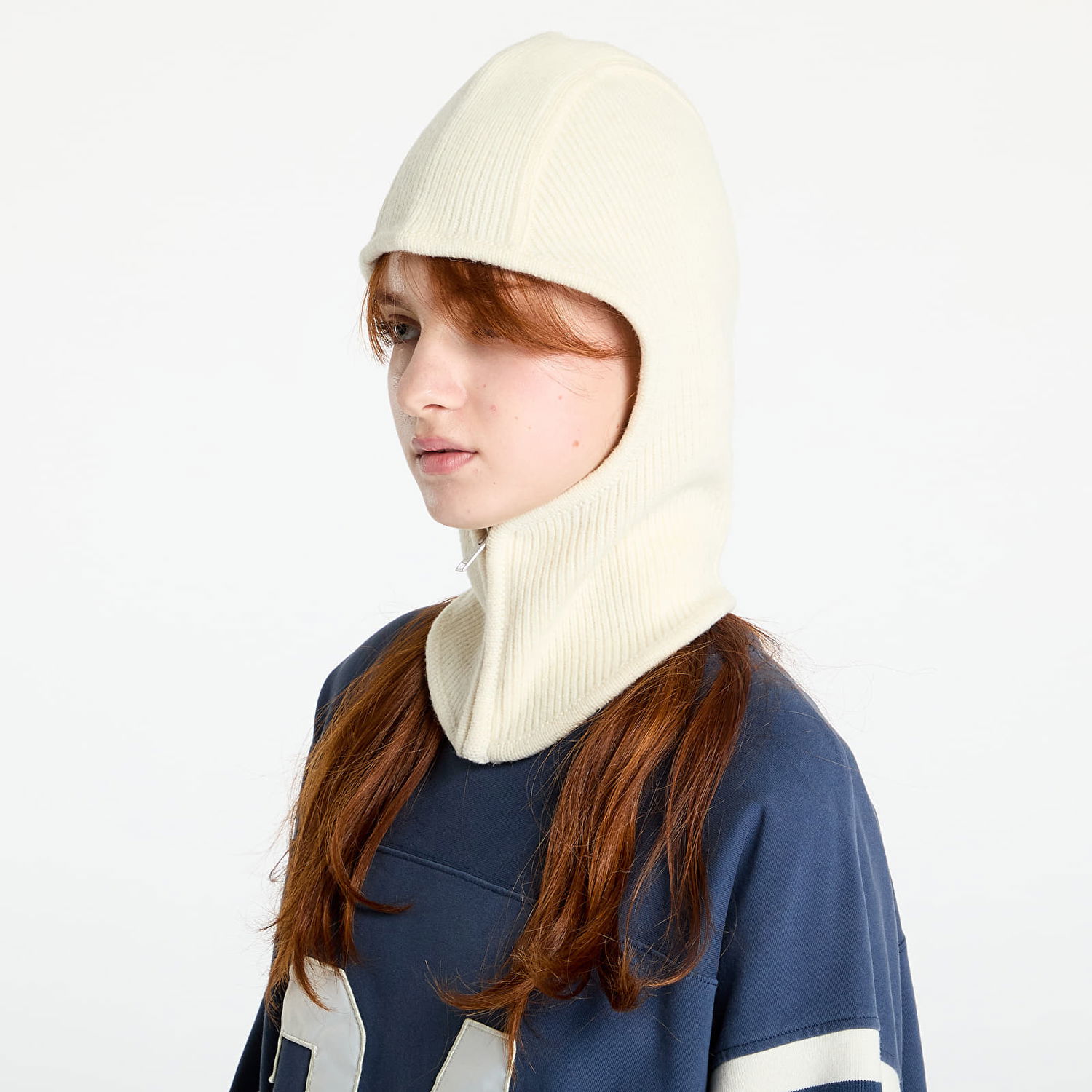 Шал Ambush Rib Knit Balaclava Tofu No Color Бежово | BMLC002F24KNI0013100, 1
