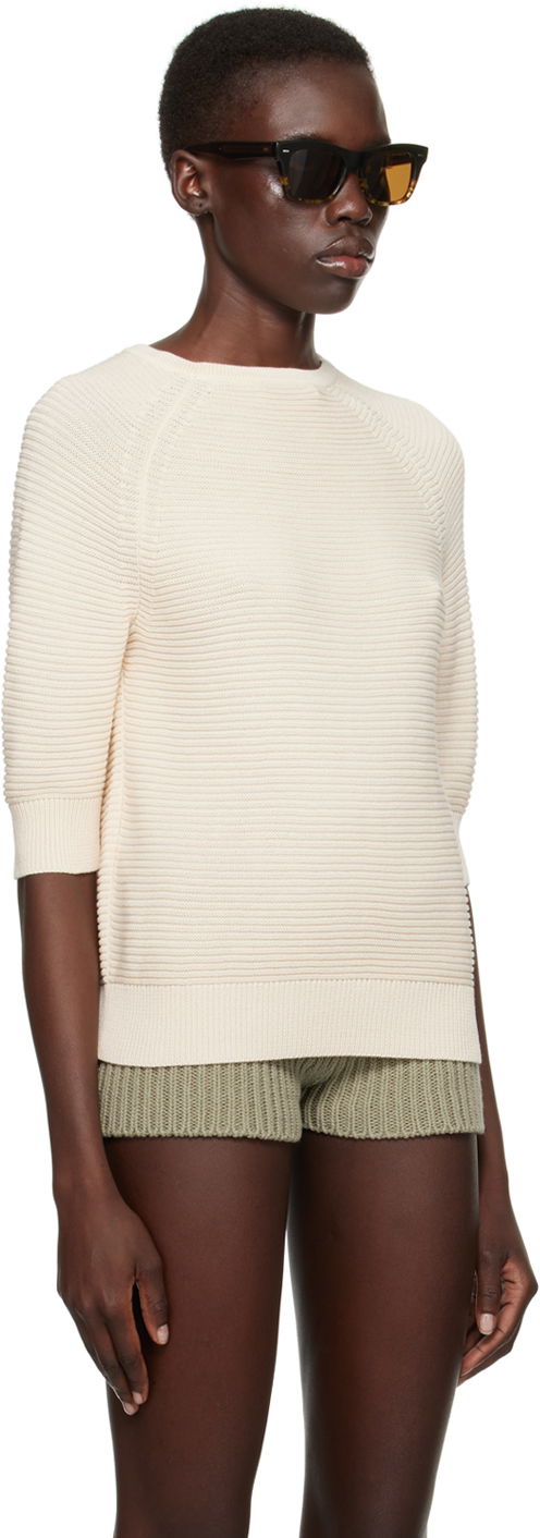 Пуловер Max Mara Odilia Knit Sweater Бяло | 2411361112600, 1
