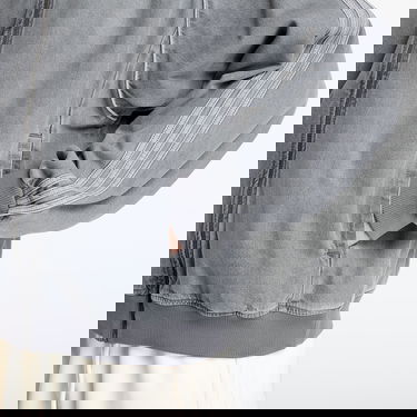 Яке бомбър adidas Performance Adicolor Loose SST Denim Track Jacket Сиво | JW5915, 2