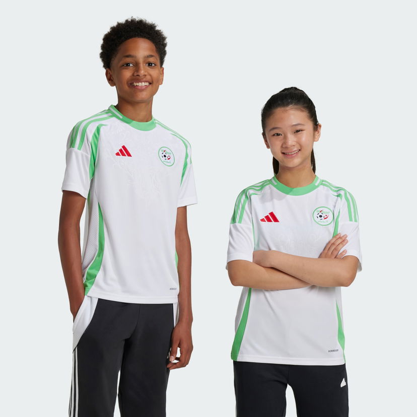 Фланелка adidas Performance Algeria 24 Kids' Home Jersey Бяло | IT2742