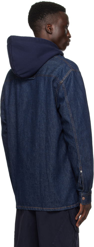 Риза Paul Smith PS Paul Smith Patch Pocket Denim Shirt Синьо | M2R-716Y-M21954-R, 2