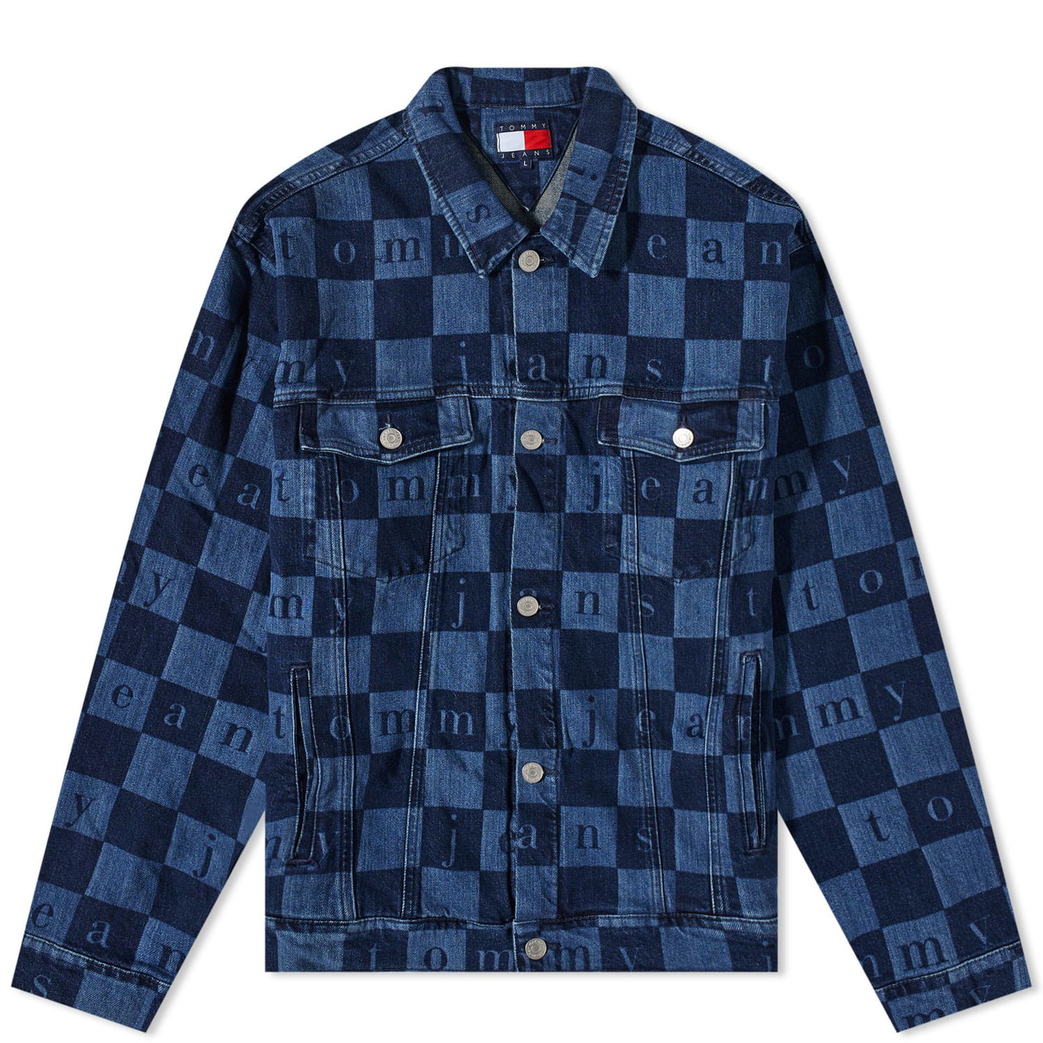 Яке Tommy Hilfiger Tommy Jeans Monogram Denim Trucket Jacket Тъмно синьо | DM0DM151851A5, 0