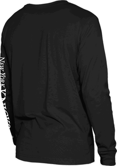 Тениска New Era New York Knicks NBA Long-Sleeve Graphic Tee Черно | 60661631-60661631, 1