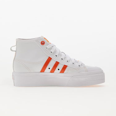 Кецове и обувки adidas Originals Nizza Platform Mid Vegan Бяло | GY1897, 2