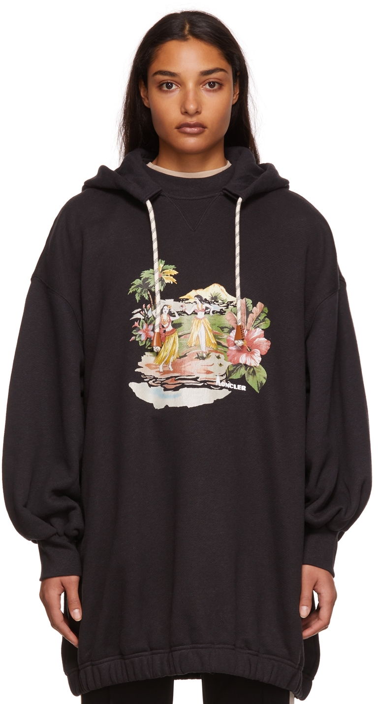 Суитчър Moncler Genius 8 Palm Angels Tropical Hoodie Черно | G209L8G00015899IA, 0