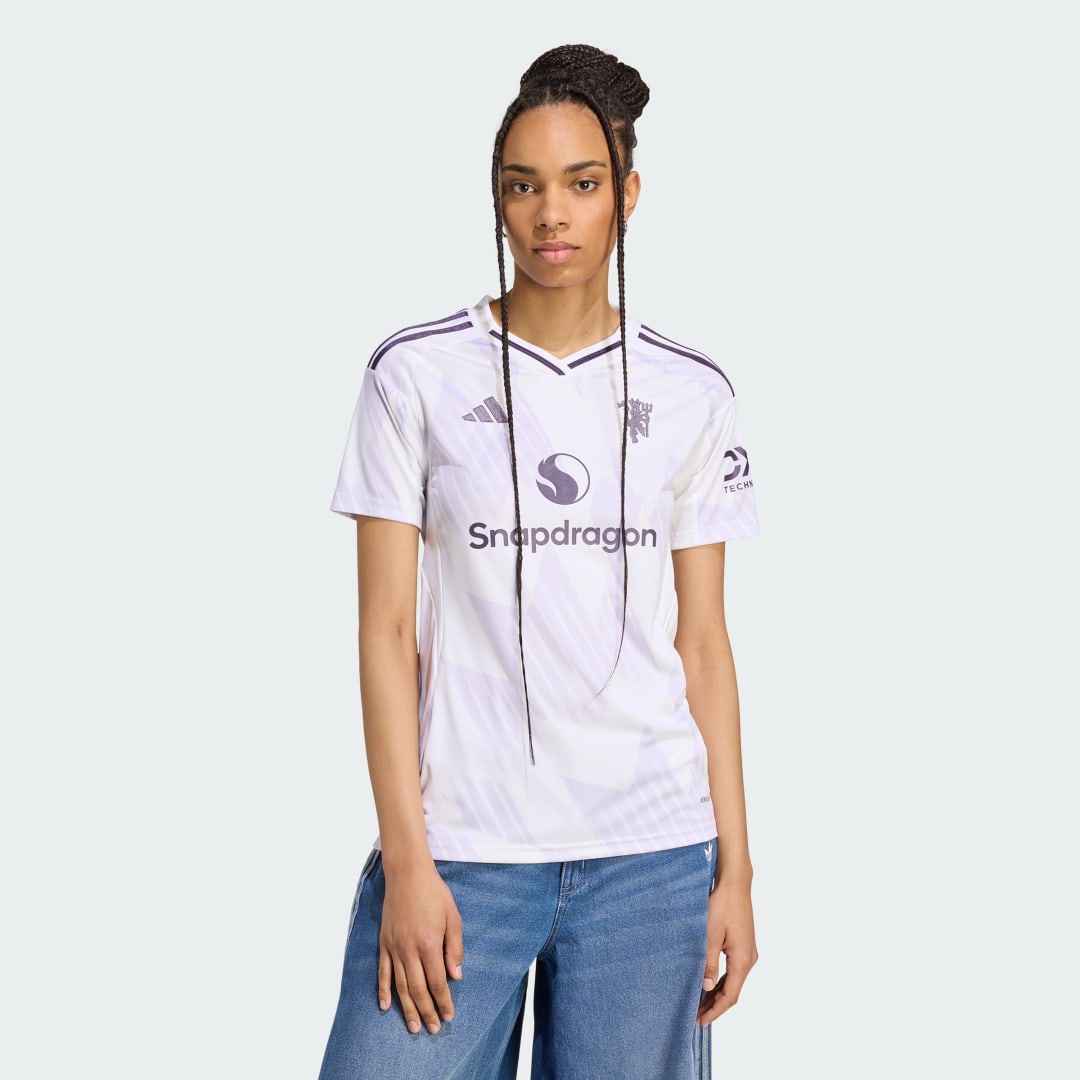 Фланелка adidas Performance Manchester United 25/26 Away Jersey Бяло | JP3029, 0