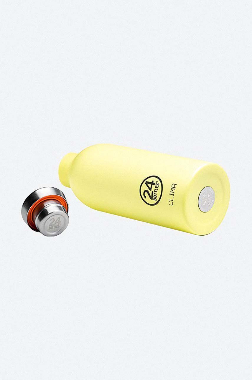 Бутилки за пиене 24Bottles Insulated Water Bottle 500ml Жълто | CLIMA.500.CITRUS, 1
