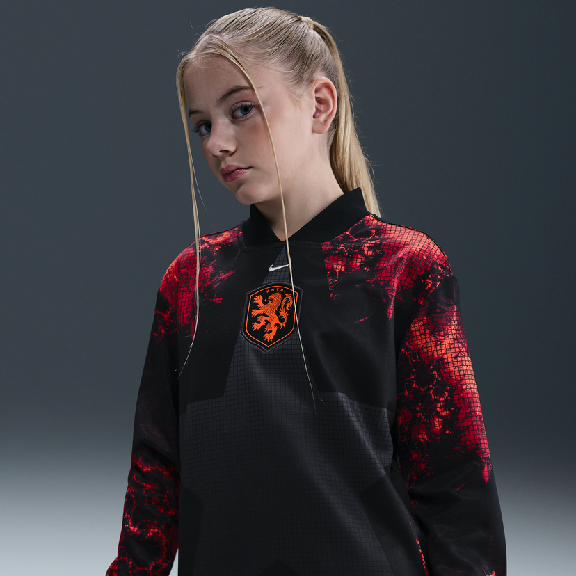 Фланелка Nike Netherlands Goalkeeper Dri-FIT Football Jersey Черно | IO2569-010