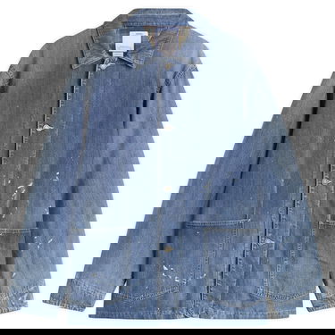 Яке visvim Social Sculpture DMGD Paint Splatter Denim Work Jacket Синьо | 0125205006003, 0