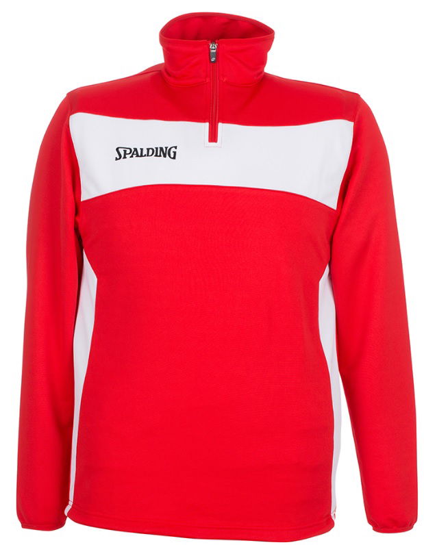 Суитчър Spalding Spalding Evolution II 1/4 Zip Top Червено | 3003033-04