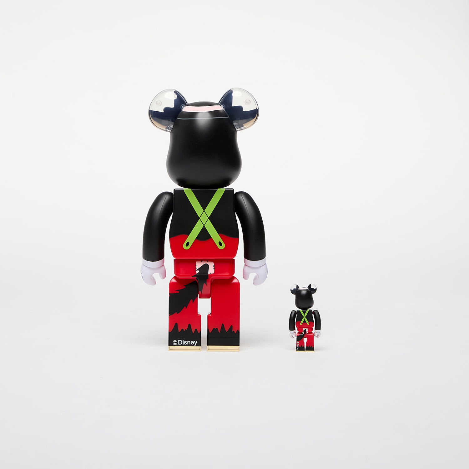 Flexstyle Medicom Toy BE@RBRICK The Big Bad Wolf 100% & 400% Set Universal Черно | 4530956614908, 1