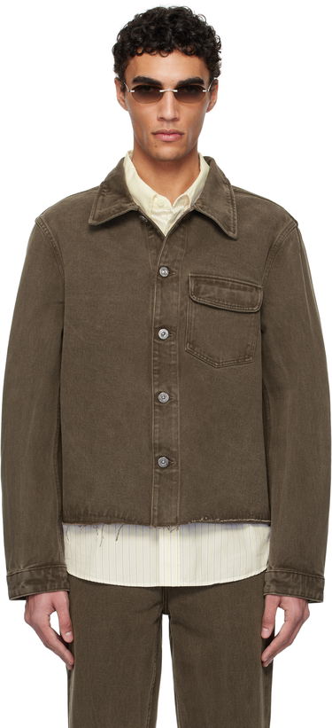 Яке OUR LEGACY Our Legacy Cut Rebirth Denim Jacket Кафяво | M2255CC, 0