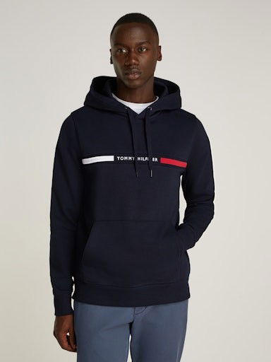 Суитчър Tommy Hilfiger Hoodie With Logo Синьо | MW0MW37361DW5