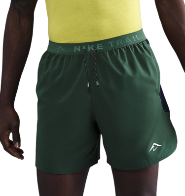 Къси панталони Nike Trail Running Shorts 6" Зелено | hj3574-323, 0