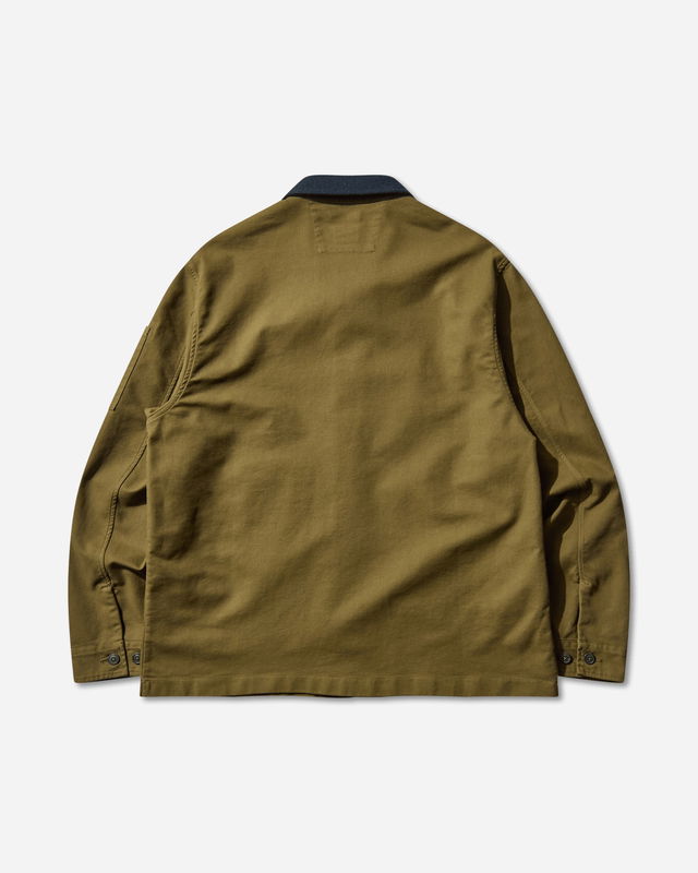 Double Satin Utility Overshirt