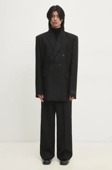 Яке VETEMENTS VETEMENTS Double Breasted Evening Blazer Черно | UA66JA450B1, 6