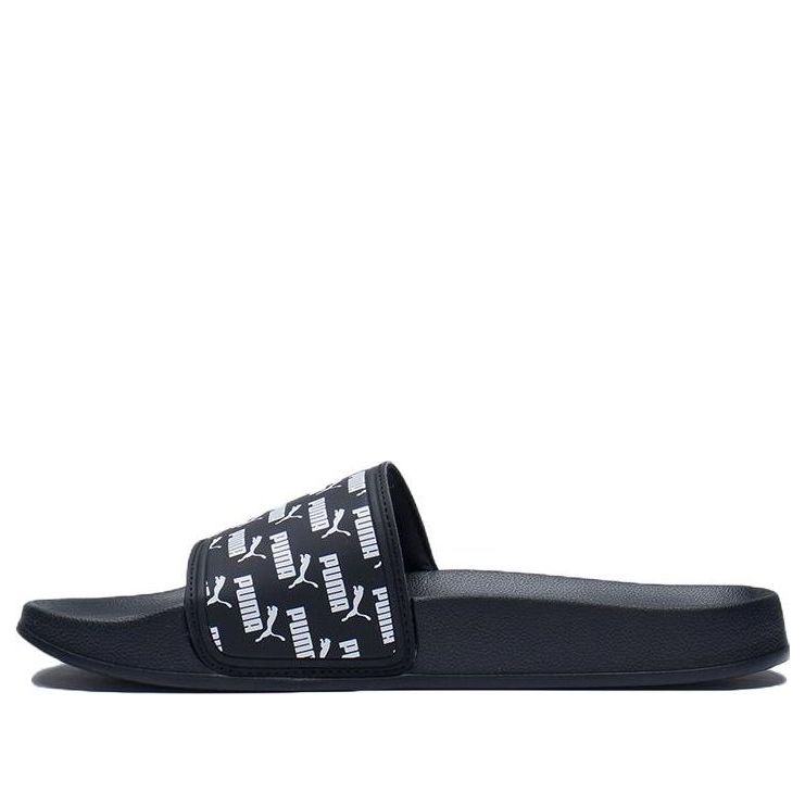 Кецове и обувки Puma Leadcat 2.0 Allover Print Slides Черно | 388284-01