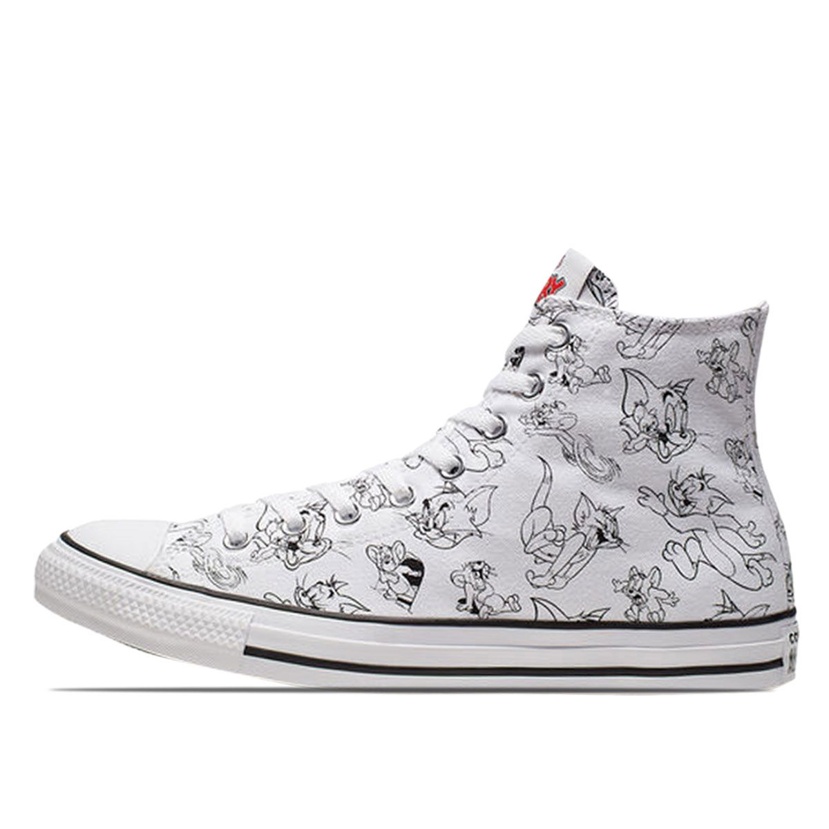 Кецове и обувки Converse Chuck Taylor All-Star Hi "Tom and Jerry" Бяло | 165736C, 0