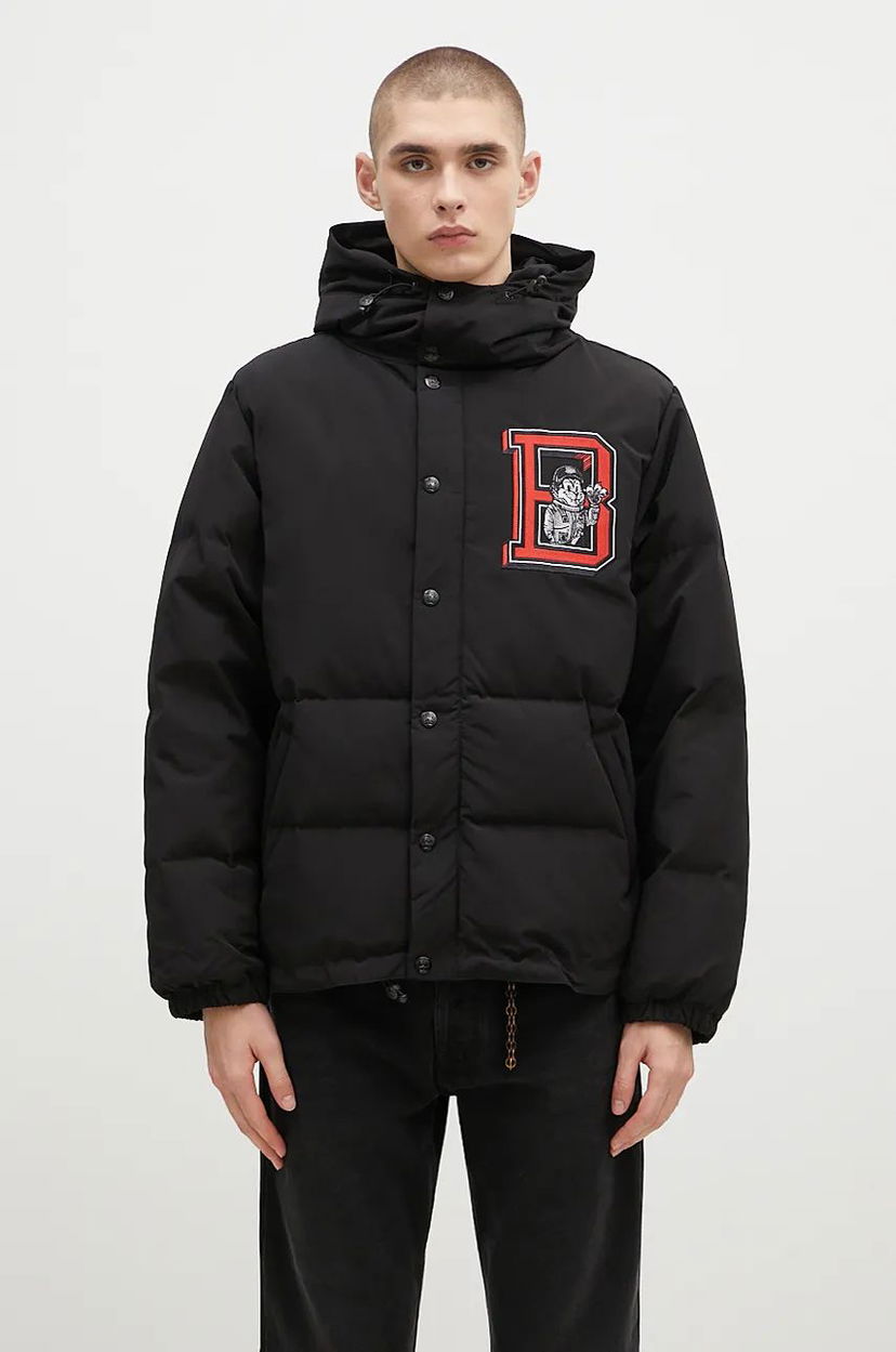 Пухо яке BILLIONAIRE BOYS CLUB Black Mascot Puffer Jacket Черно | B24305