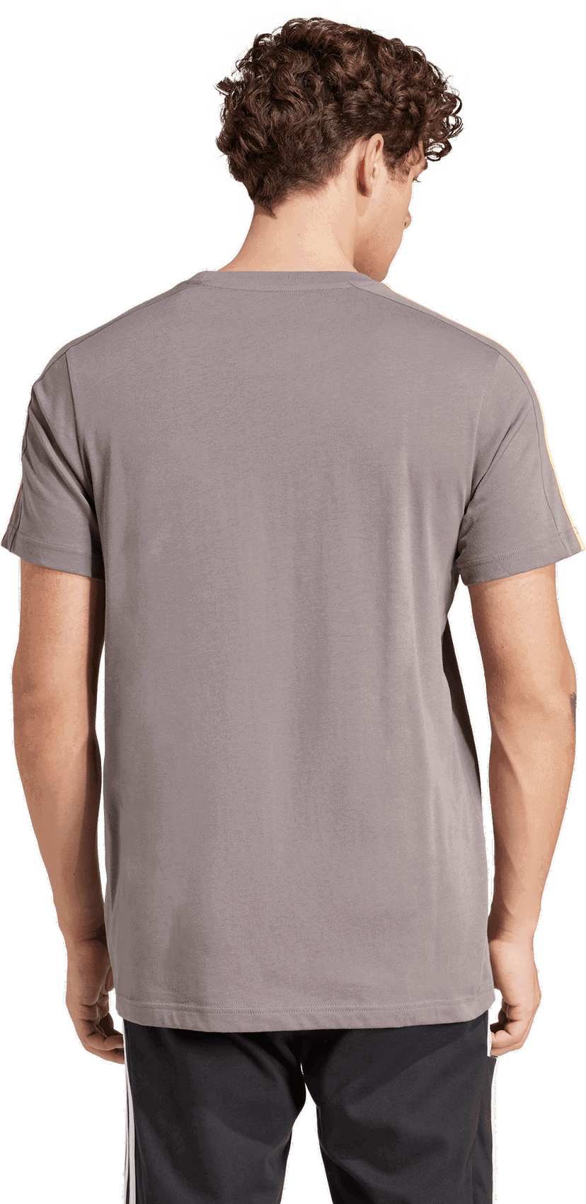 Тениска adidas Originals 3-Stripes Short Sleeve T-Shirt Сиво | IS1334