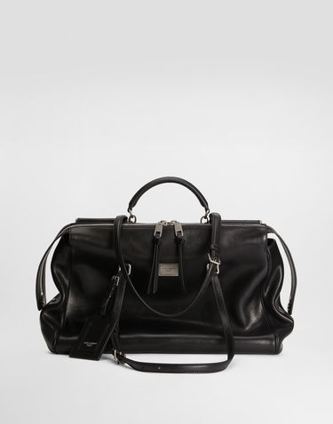 Чанта през рамо Dolce & Gabbana Dolce & Gabbana Vittoria Leather Shoulder and Crossbody Bag Черно | BB7845AW11880999, 2
