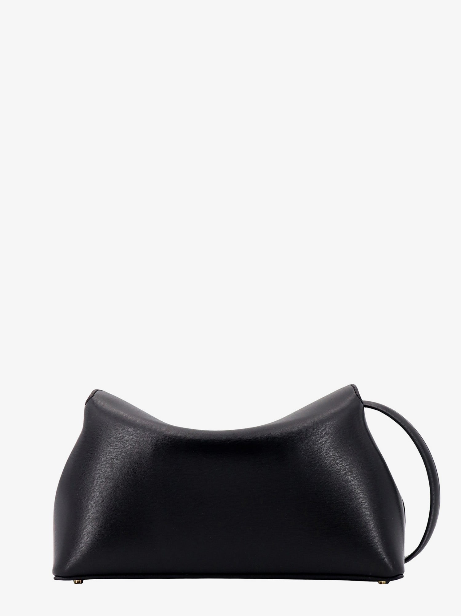 Чанта през рамо TOTEME Lock Shoulder Bag Черно | 234WLGBG419LE0025001, 1