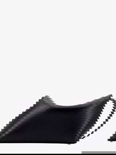 Чанта през рамо TOTEME Lock Shoulder Bag Черно | 234WLGBG419LE0025001, 1