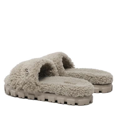 Кецове и обувки UGG Cozetta Curly Slide "Goat" Сиво | 1130838-GOA, 0