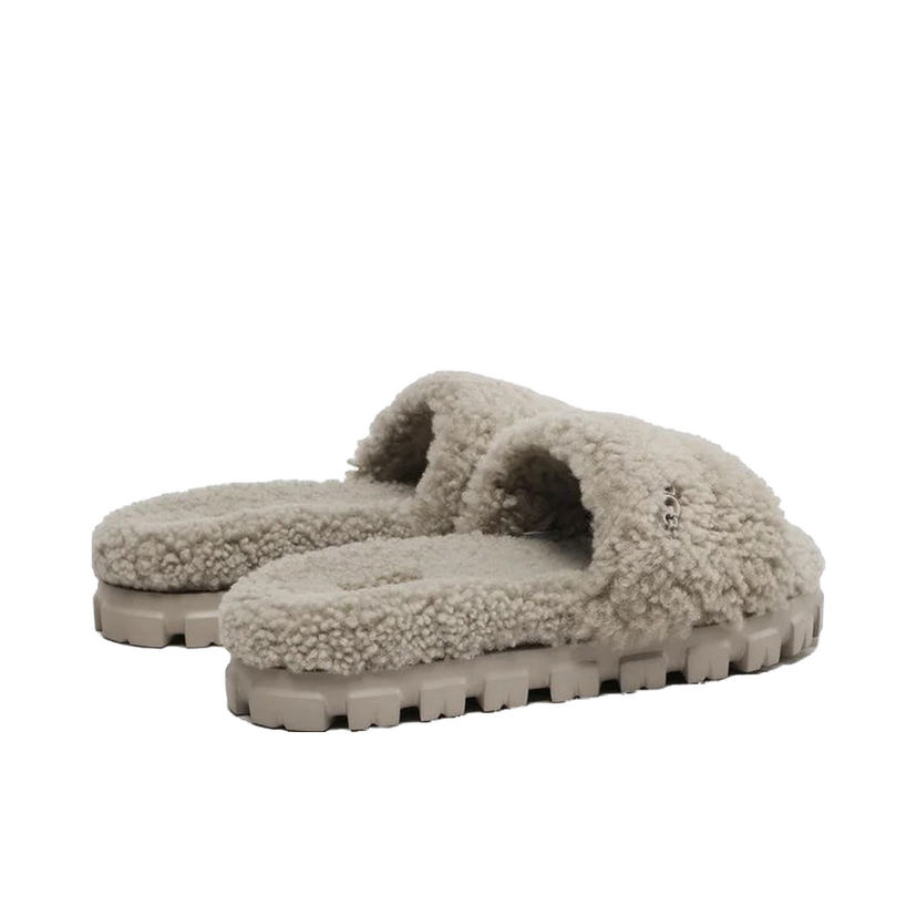 Кецове и обувки UGG Cozetta Curly Slide "Goat" Сиво | 1130838-GOA