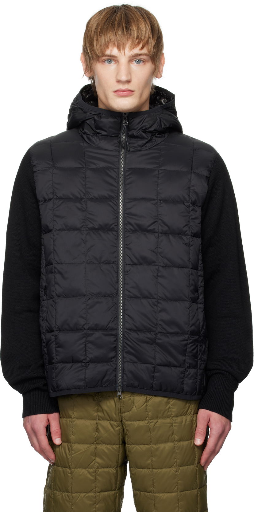 Пухо яке TAION Hooded Down Jacket Черно | TAION-106WZSN