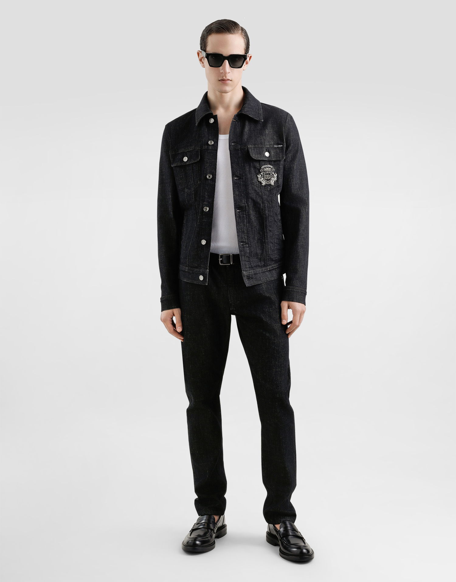 Дънки Dolce & Gabbana Regular Fit Cotton Jeans With Tag Черно | GYJCCDG8MG3S9001, 1