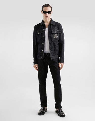 Дънки Dolce & Gabbana Regular Fit Cotton Jeans With Tag Черно | GYJCCDG8MG3S9001, 1