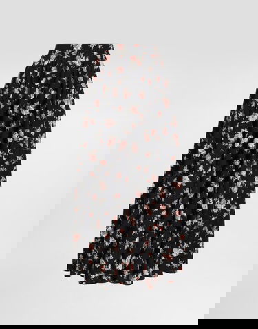 Пола Dolce & Gabbana Vintage Roses-print Charmeuse Circle Skirt Многоцветен | F4DBGTFSA8CHN5XQ, 0